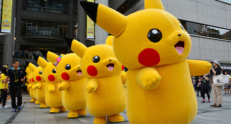 Cuộc diễu hành Pikachu thường niên tại Yokohama Minato Mirai. Ảnh: festivalsherpa